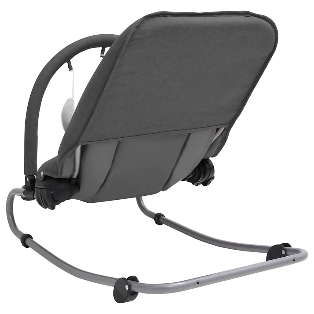 Baby Bouncer Seat – Steel Frame – Anthracite Grey